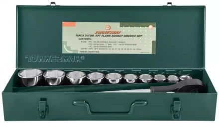 Набор головок торцевых 3/4&quot;DR 22-50мм 15предметов Jonnesway S04Н6115SA 47229 купить в Ханты-Мансийске