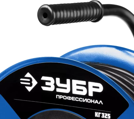 Удлинитель на катушке &quot;КГ 325&quot;, 50 м, 4000 Вт, 4 гнезда, IP44, КГ 3х2,5 кв мм, ЗУБР 55079-50 купить в Ханты-Мансийске