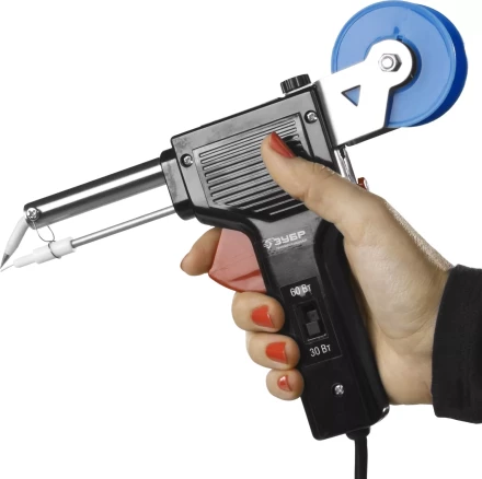 Паяльники с подачей припоя 2 мощности (30Вт/60Вт) серия ПРОФЕССИОНАЛ купить в Ханты-Мансийске