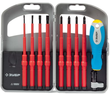 Набор отверток диэлектрических ПРОФИ ЭЛЕКТРИК серия ПРОФЕССИОНАЛ купить в Ханты-Мансийске