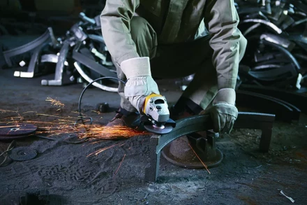 Малая углошлифовальная машина УШМ STGS 7125-RU STANLEY купить в Ханты-Мансийске