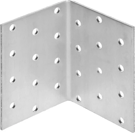 Крепежный угол ЗУБР &quot;МАСТЕР&quot; равносторонний, 80х60х60мм, 1шт 310206-080-060 купить в Ханты-Мансийске