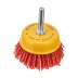 Щетка для дрели Denzel, 65 мм, Чашка, со шпилькой, нейлоновая щетина, 74435 купить в Ханты-Мансийске