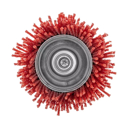 Щетка для дрели Denzel, 65 мм, Чашка, со шпилькой, нейлоновая щетина, 74435 купить в Ханты-Мансийске