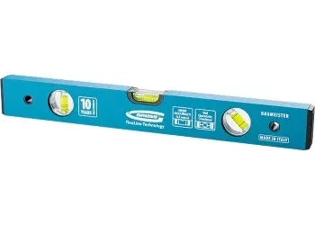 Уровень алюминиевый усиленный 1000 мм толщина профессиональный 2 мм 3 глазка  GROSS 33630 купить в Ханты-Мансийске