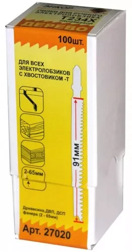 Пилка для электролобзика T234 X PROGR HCS 1шт/100 Энкор 27020 купить в Ханты-Мансийске