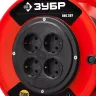 Удлинитель на катушке "ПВС 307", 30 м, 2500 Вт, 4 гнезда, ПВС 3х0,75 кв мм, ЗУБР 55083-30 купить в Ханты-Мансийске