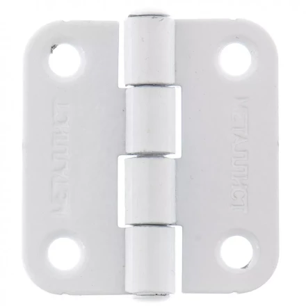 Петля накладная ПН5-40 белая 4 шт Россия 91559 купить в Ханты-Мансийске