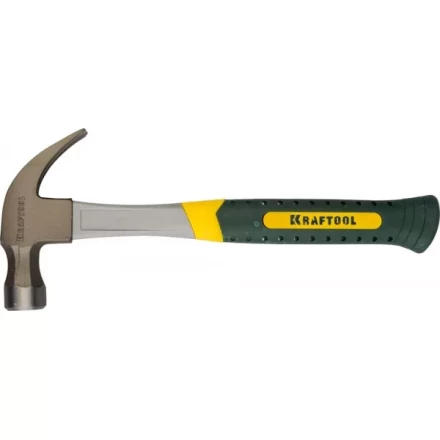 Молоток-гвоздодер 560 г с фиберглассовой рукояткой, KRAFTOOL 20280-560 20280-560 купить в Ханты-Мансийске