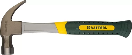 Молоток-гвоздодер 560 г с фиберглассовой рукояткой, KRAFTOOL 20280-560 20280-560 купить в Ханты-Мансийске
