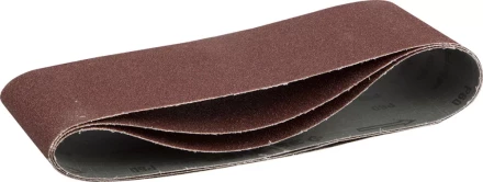 Лента шлифовальная бесконечная ЗУБР &quot;МАСТЕР&quot; на тканевой основе, для ЛШМ, P80, 100х610мм, 3шт 35543-080 купить в Ханты-Мансийске