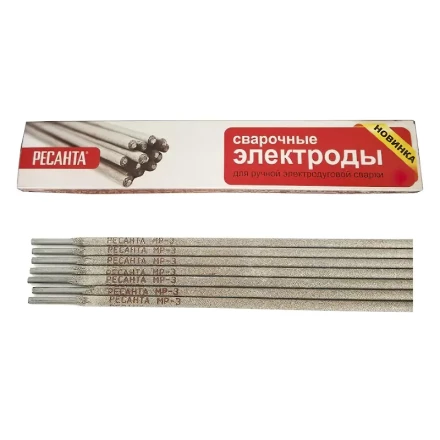 Электрод для сварки РЕСАНТА МР-3 Ф5,0 Пачка 0,8 кг 900/71/6/23 купить в Ханты-Мансийске