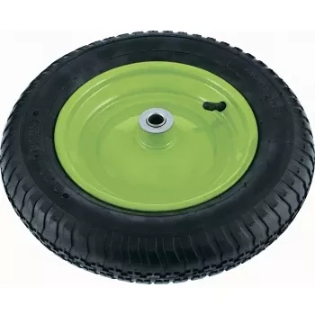 Колесо пневматическое 3.25/3-8 длина оси 90мм ,подшипник 16мм Сибртех 68973 купить в Ханты-Мансийске