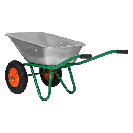 Тачка садово-строительная Palisad 689860, 2-х колесная, усиленная, грузоподъемность 320 кг, объем 100 л купить в Ханты-Мансийске