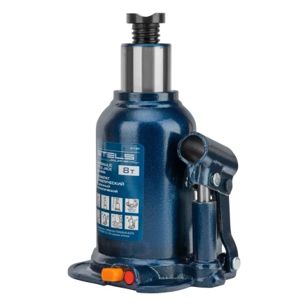 Домкрат гидравлический бутылочный телескопический Stels 51150, 8 т, подъем 180-410 мм купить в Ханты-Мансийске