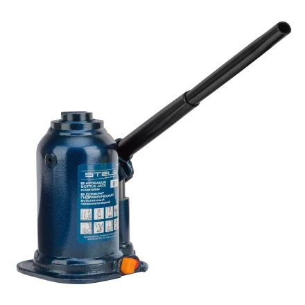 Домкрат гидравлический бутылочный телескопический Stels 51150, 8 т, подъем 180-410 мм купить в Ханты-Мансийске