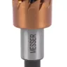 HSS-TiN коронка MESSER  19мм с центр. сверлом и толкающей пружиной для  лист. материала  до 2 мм ц/х купить в Ханты-Мансийске