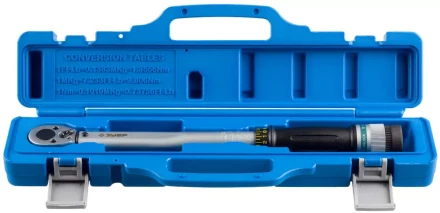 Ключ динамометрический ЗУБР "ЭКСПЕРТ", с кольцевым фиксатором, точность  +/- 4%, 3/8", 19 - 110 Нм 64083-110 купить в Ханты-Мансийске