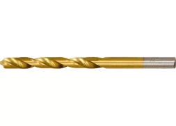 Сверло по металлу 8 мм HSS нитридтитановое покрытие цилиндрический хвостовик MATRIX 717800