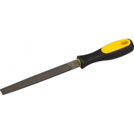 Напильник STAYER &quot;PROFI&quot; плоский, с двухкомпонентной рукояткой, № 2, 200мм 16601-20-2 купить в Ханты-Мансийске