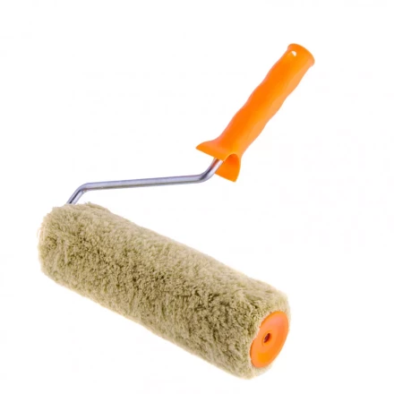 Валик &quot;Фасадные работы&quot; 250 мм ворс 18мм D 48 мм D ручки 8 мм полиакрил полиэстер Сибртех 80175 купить в Ханты-Мансийске