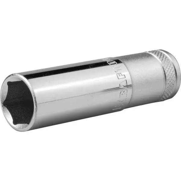 Торцовая головка KRAFTOOL "INDUSTRIE QUALITAT", удлиненная, Cr-V, FLANK, хромосатинированная, 1/2", 16 мм 27807-16_z01 купить в Ханты-Мансийске