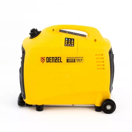 Генератор инверторный GT-3200iSE, 3.2 кВт, 230 В, бак 6 л, закрытый корпус, электростартер Denzel 94703 купить в Ханты-Мансийске