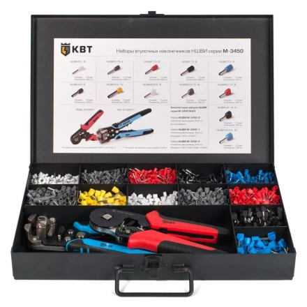 Наборы втулочных наконечников М-3450-2 КВТ купить в Ханты-Мансийске