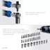 ЗУБР Профессионал-39 набор 39 шт: трещетка, отвертка-битодержатель с насадками (25180) купить в Ханты-Мансийске