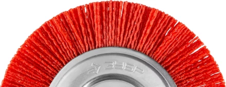 ЗУБР "ПРОФЕССИОНАЛ". Щетка дисковая для УШМ, нейлоновая проволока с абразивным покрытием, 125х22мм 35160-125_z01 купить в Ханты-Мансийске
