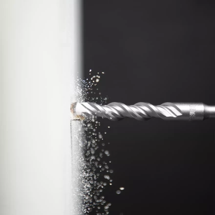 Бур по бетону Denzel, 16 x 160 мм ,двойная спираль, три пылеотводящие кромки, 705036 купить в Ханты-Мансийске