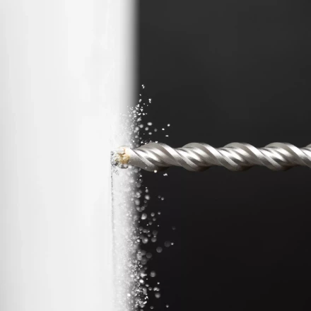 Бур по бетону Denzel, 12 x 210 мм, двойная спираль, три пылеотводящие кромки, купить в Ханты-Мансийске