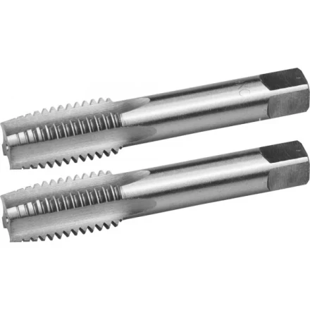 Комплект метчиков ЗУБР &quot;МАСТЕР&quot; ручных для нарезания метрической резьбы, М18 x 2,0, 2шт 4-28006-18-2.0-H2 купить в Ханты-Мансийске