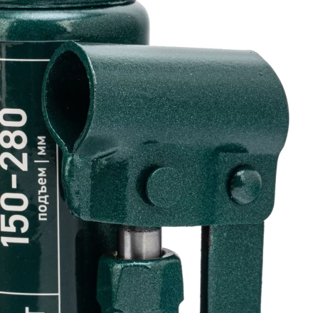 Домкрат гидравлический бутылочный Сибртех 50812, 2 т, 150-280 мм, в пласт. кейсе купить в Ханты-Мансийске