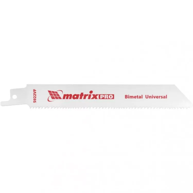 Полотна универсальные для сабельной пилы S922VF  125/1,8-2,5мм Bimetal 2 штуки PRO Matrix 782001 купить в Ханты-Мансийске