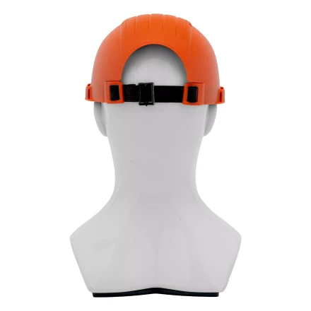 Каскетка защитная &quot;Стиль&quot;, пластиковая, оранжевая Сибртех 89169 купить в Ханты-Мансийске