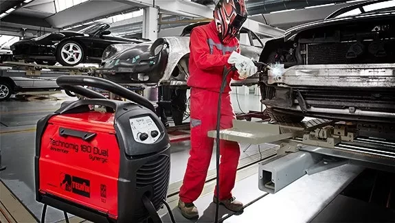 Сварочный полуавтомат TECHNOMIG 180 DUAL SYNERGIC  EURO Telwin купить в Ханты-Мансийске
