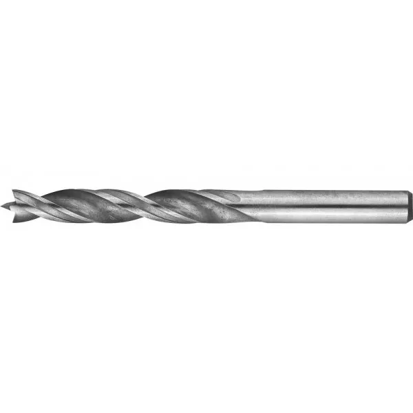 Сверло по дереву, двухленточное, спиральное, KRAFTOOL 29400-117-08, d=8x117мм 29400-117-08 купить в Ханты-Мансийске