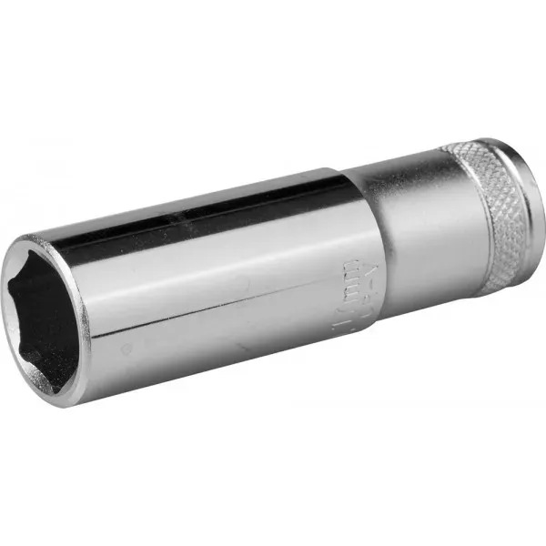 Торцовая головка KRAFTOOL "INDUSTRIE QUALITAT", удлиненная, Cr-V, FLANK, хромосатинированная, 1/2", 17 мм 27807-17_z01 купить в Ханты-Мансийске