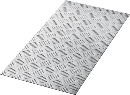 ЗУБР Квинтет, 300 х 600 х 1.5 мм, алюминиевый рифленый лист, Профессионал (53833) купить в Ханты-Мансийске